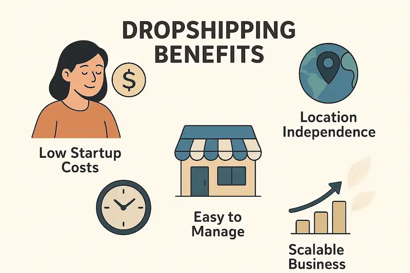 مزایای دراپ‌شیپینگ
